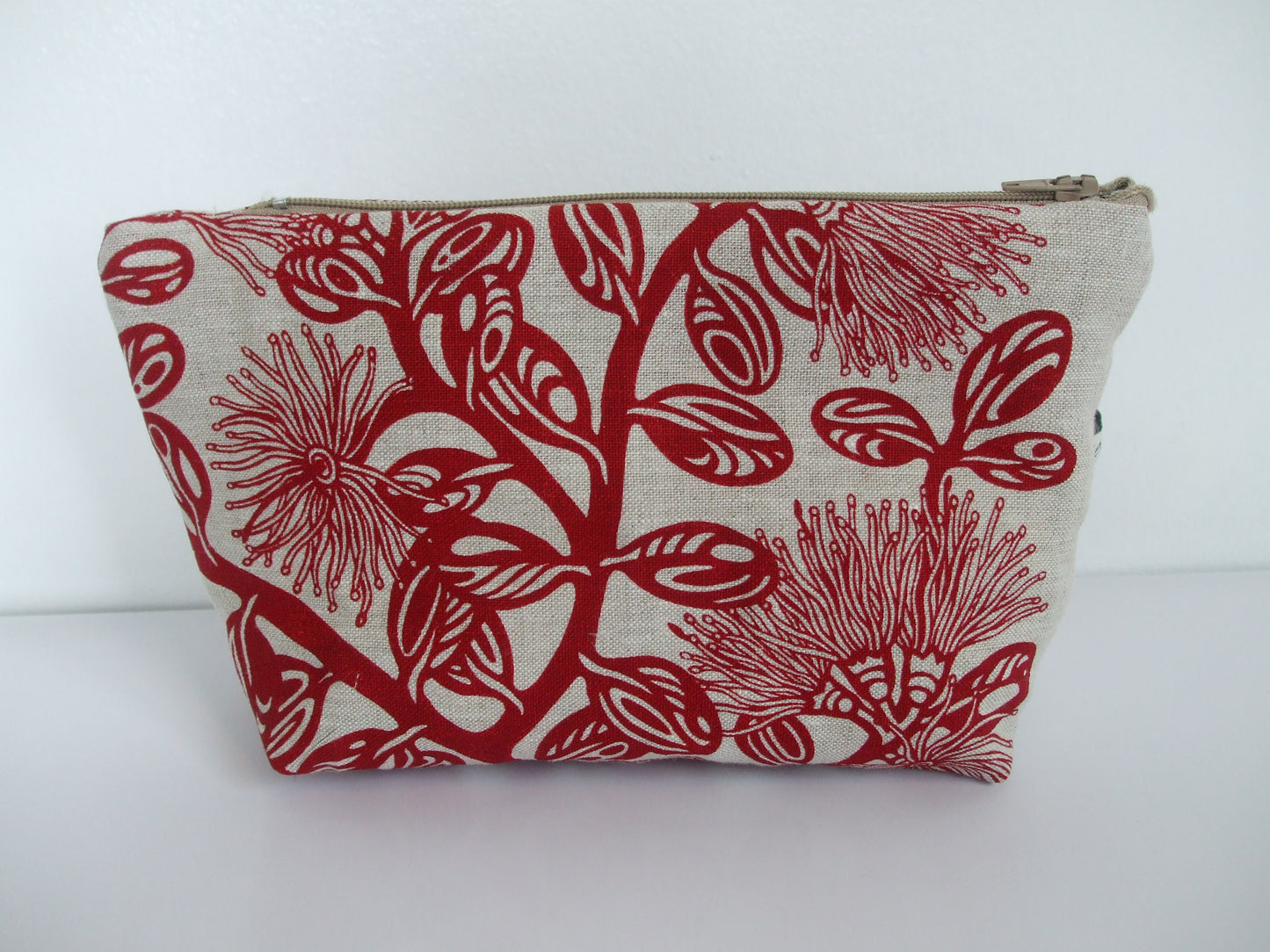 Pohutukawa make up purse