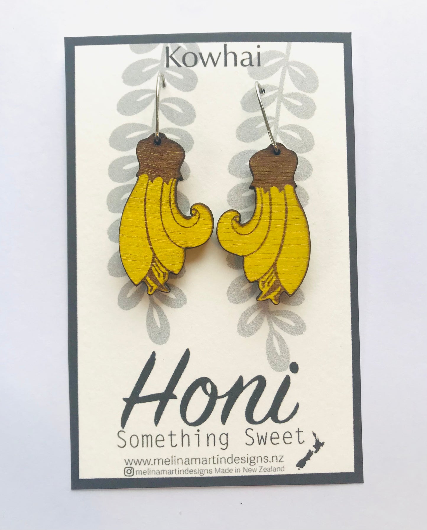 Kowhai Earrings