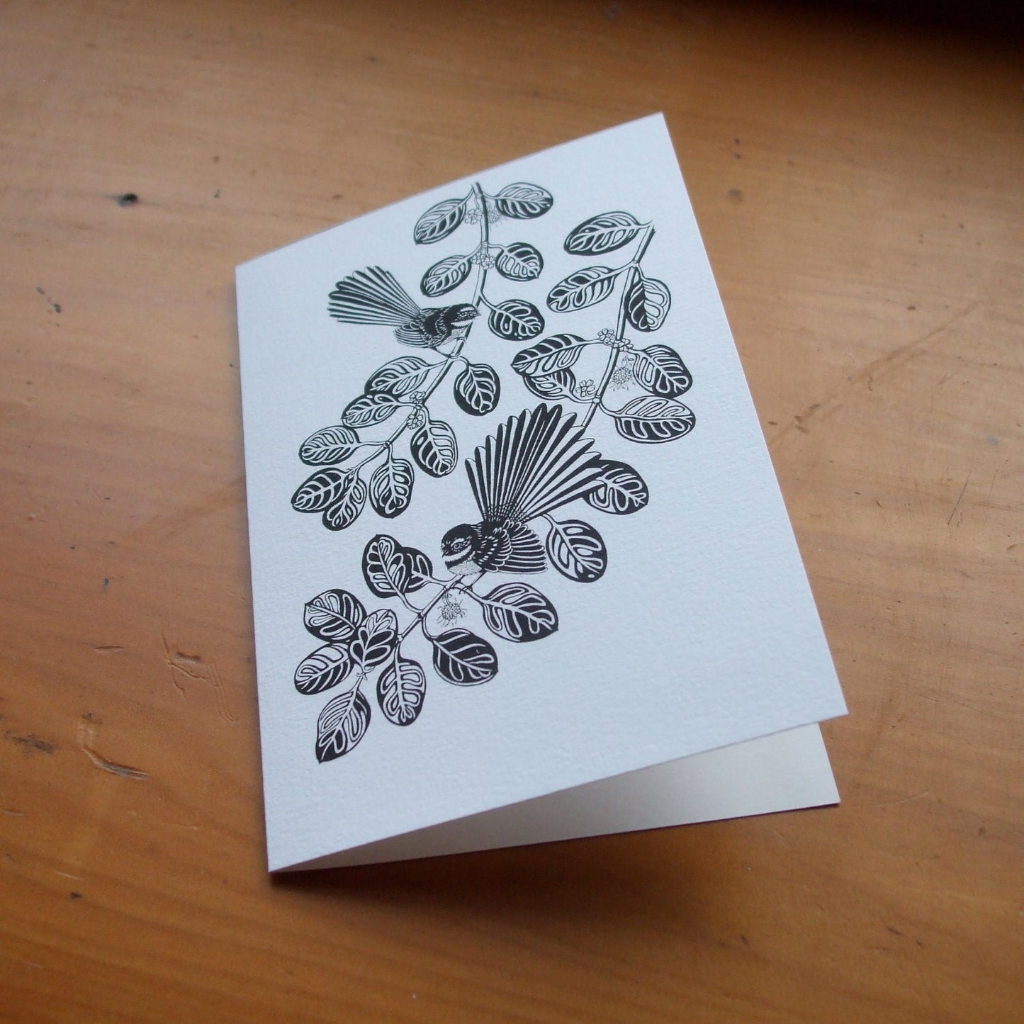 Fantail card
