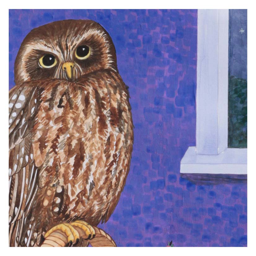 The Guardian, painting print.