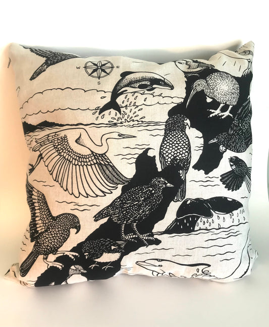 NZ Birds Cushion cover