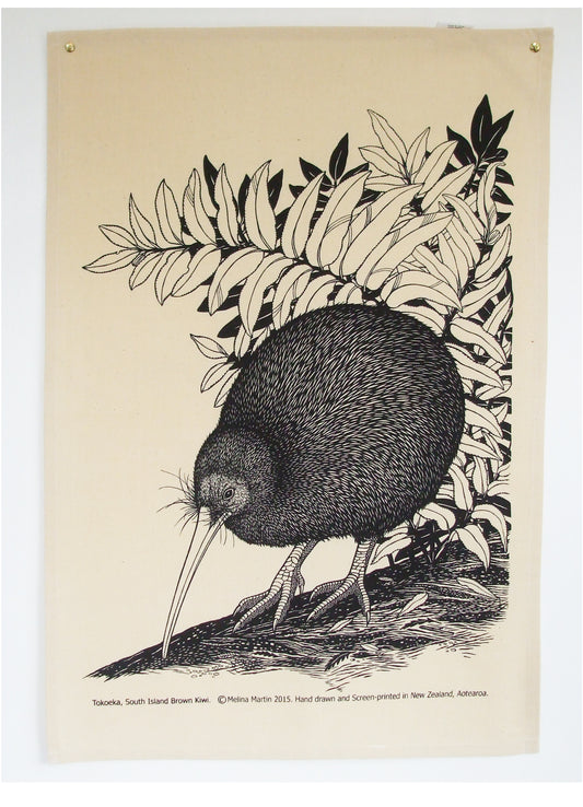 Kiwi tea towel