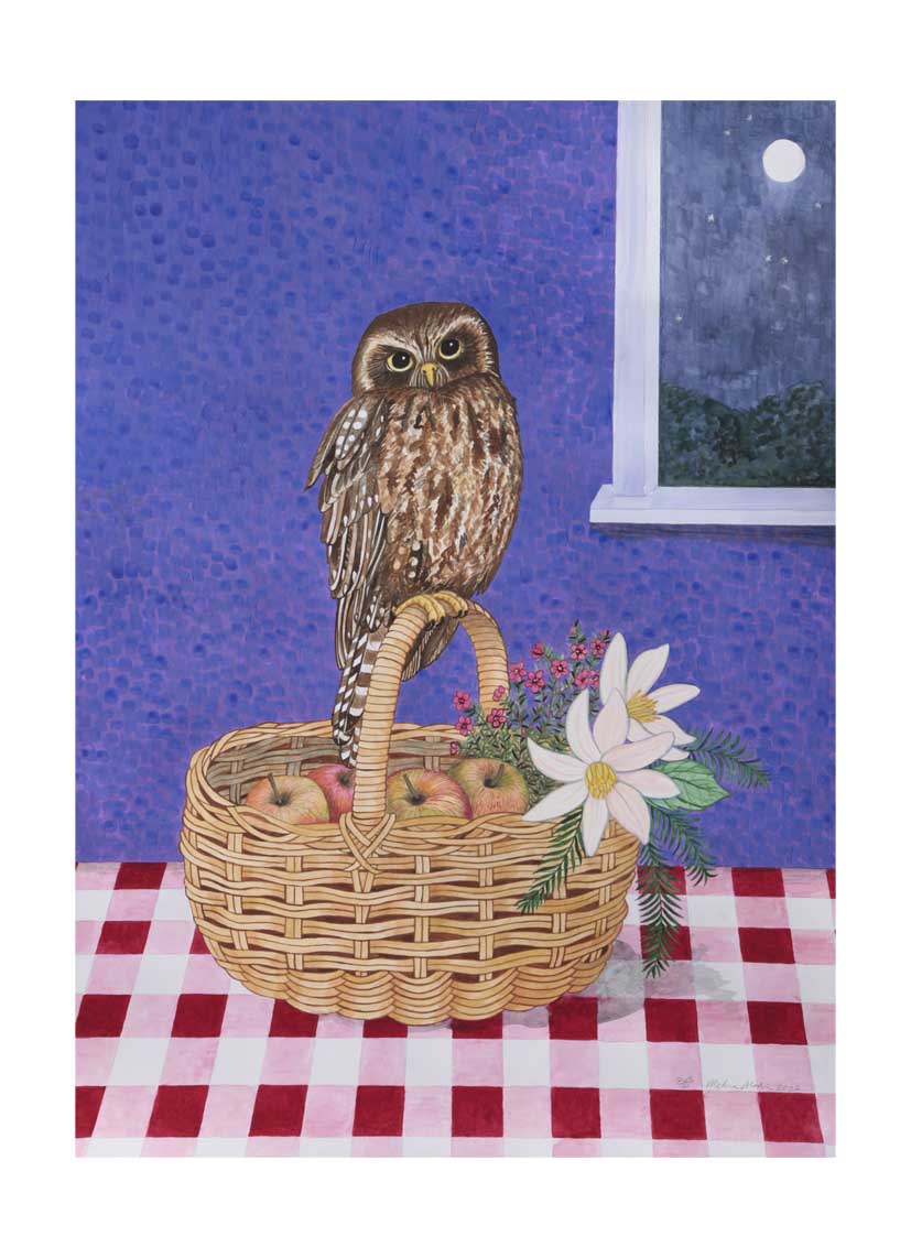 The Guardian, painting print.