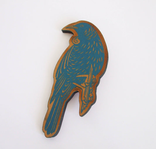 Tui Brooch