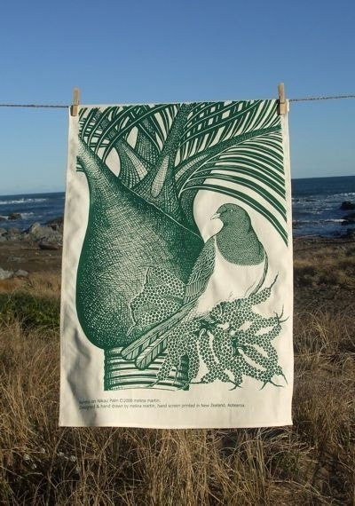 Kereru tea towel